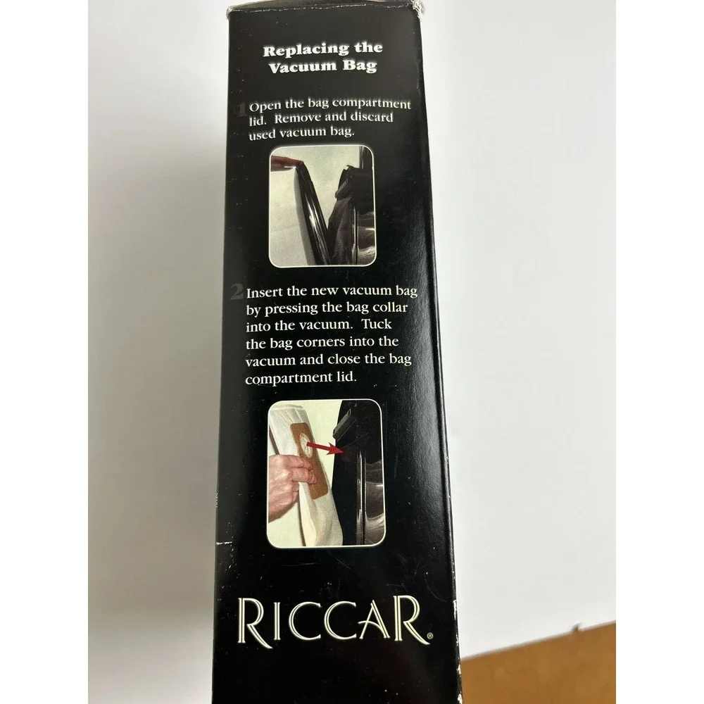 Riccar Vacuum 6 Hepa Filtration Bags 8900 Premier Series C15H-6 NEW‎